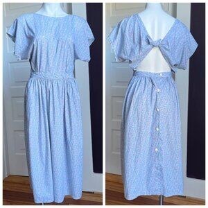 80s Cute Floral Dress